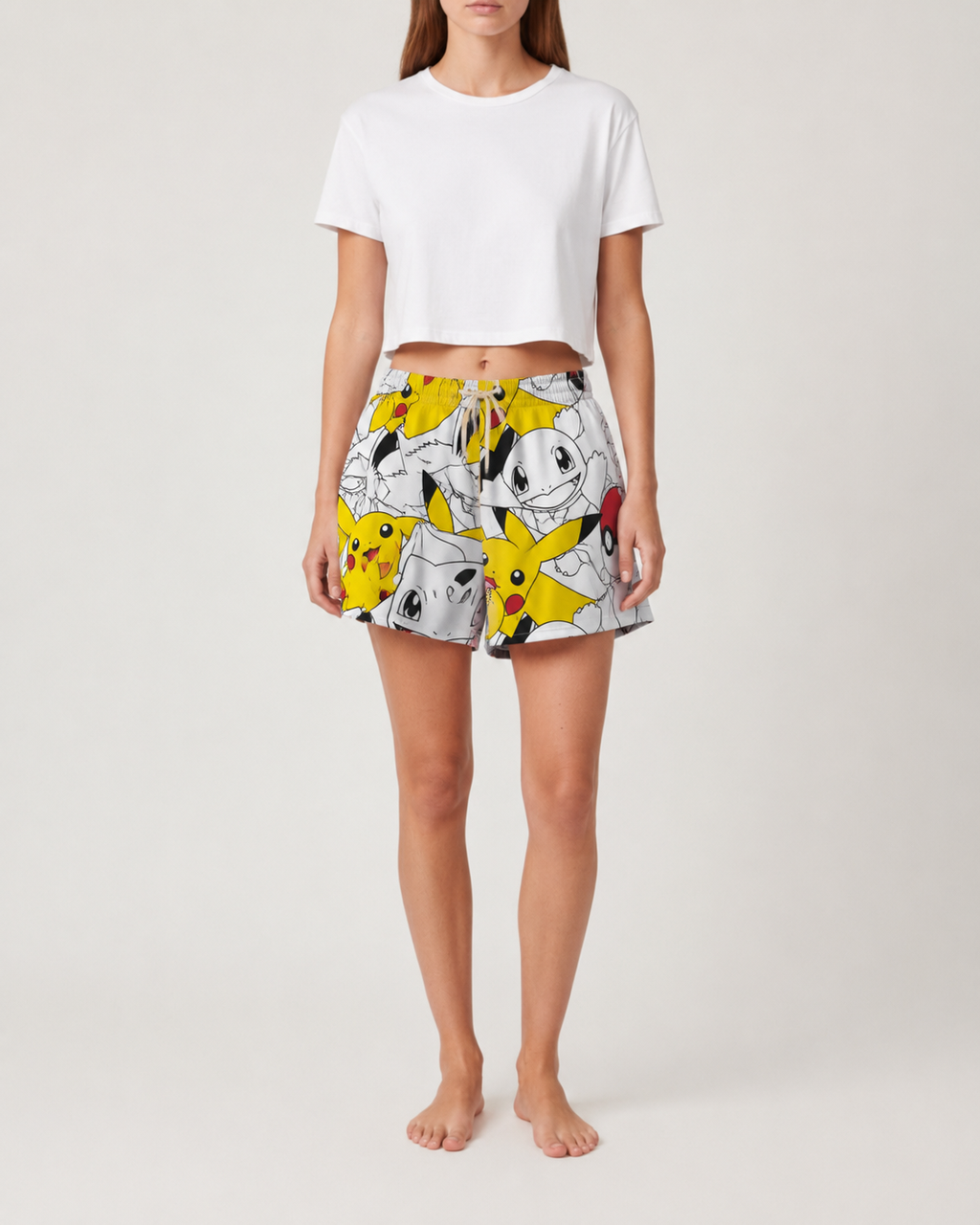Short parachute Pikachu – Collection Pop Culture – Quintín