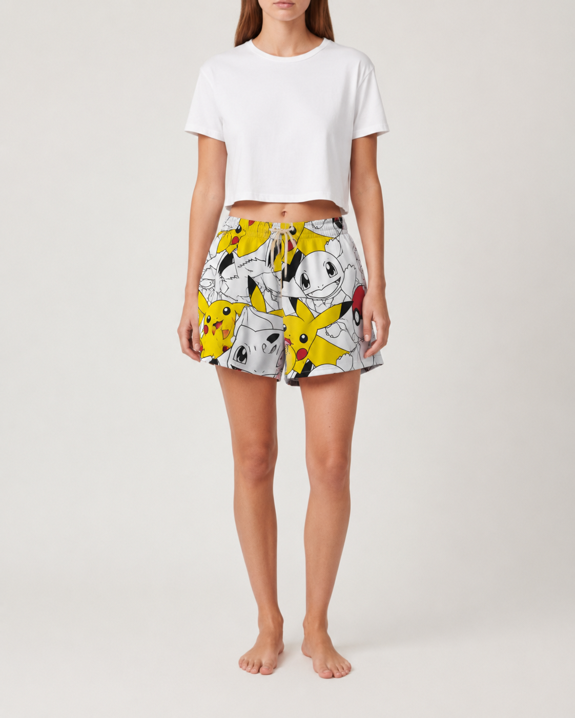 Short parachute Pikachu – Collection Pop Culture – Quintín