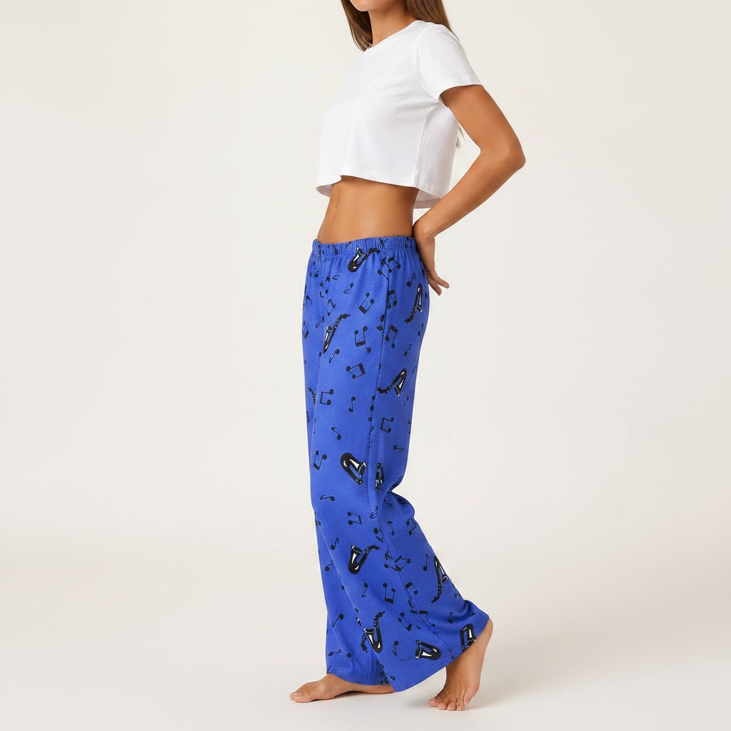 Pantalon Taille Basse Saxo & Music – Collection Pop Culture – Quintín