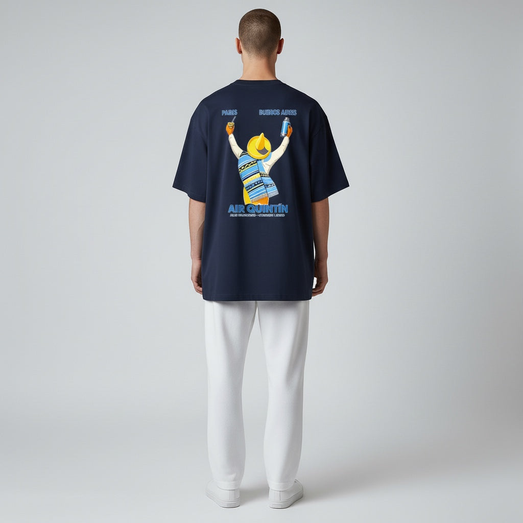T-shirt AIR QUINTÍN Paris x Buenos Aires – Stanley/Stella Asher – Unisexe