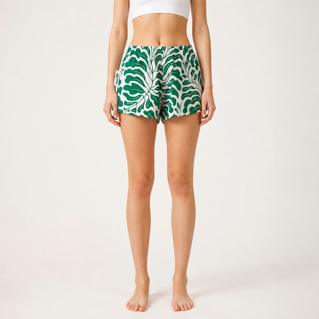 Mini-short Jungle – Collection Fleurs – Quintín