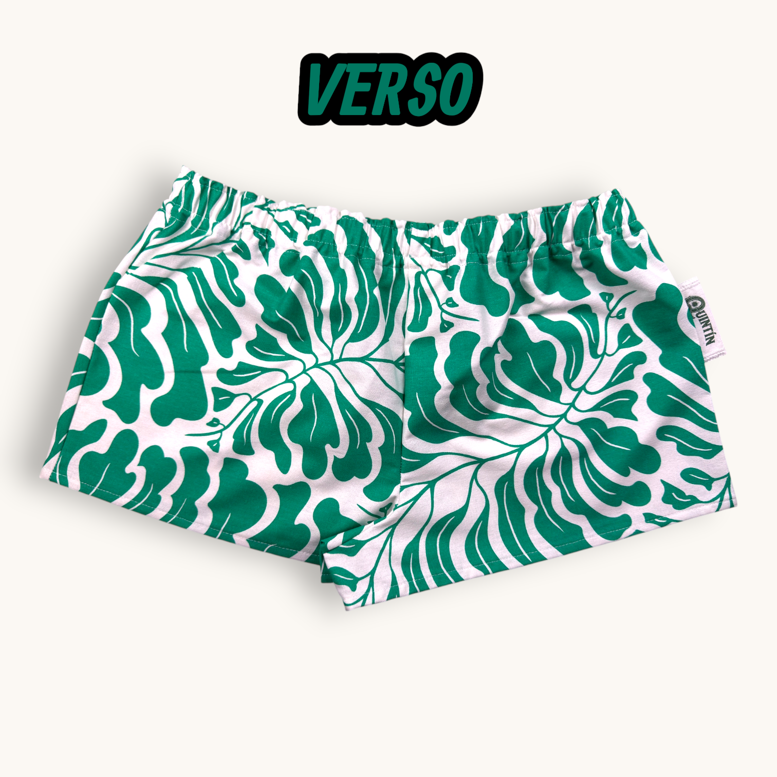 Mini-short Jungle – Collection Fleurs – Quintín