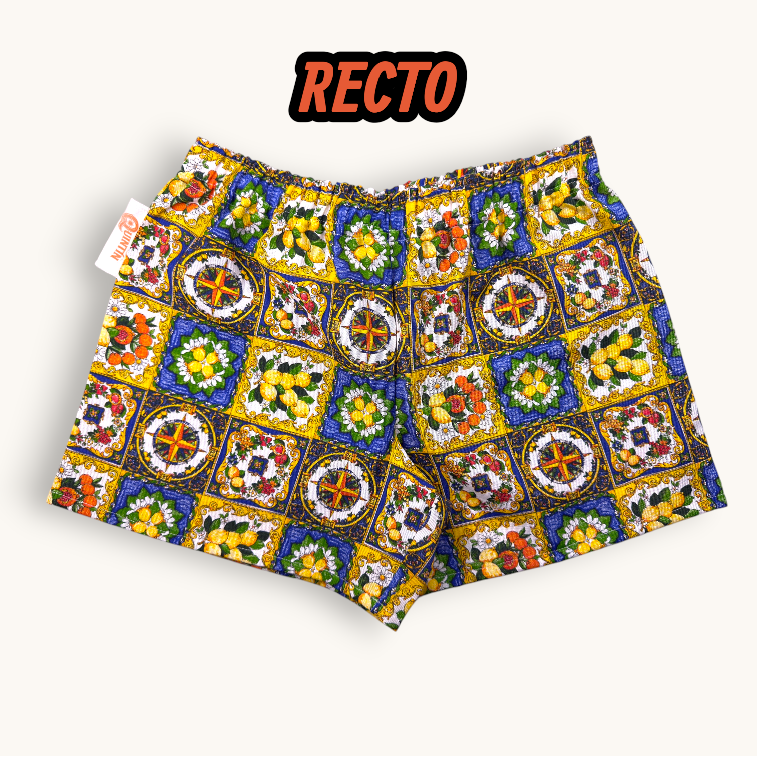 Short parachute Sicilia – Collection Azzurro & Fleurs – Quintín