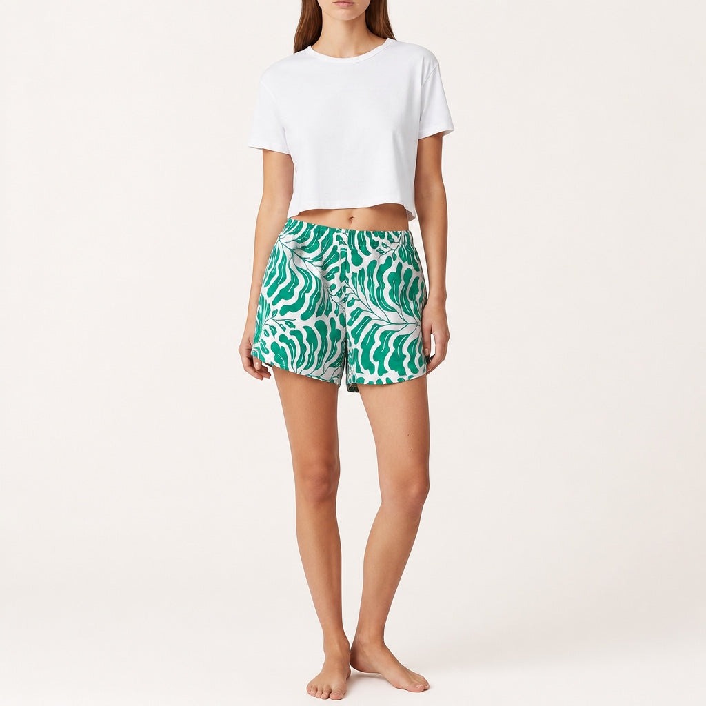 Short parachute Jungle – Collection Fleurs – Quintín