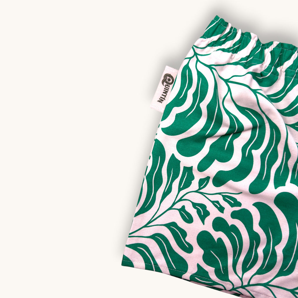 Short parachute Jungle – Collection Fleurs – Quintín