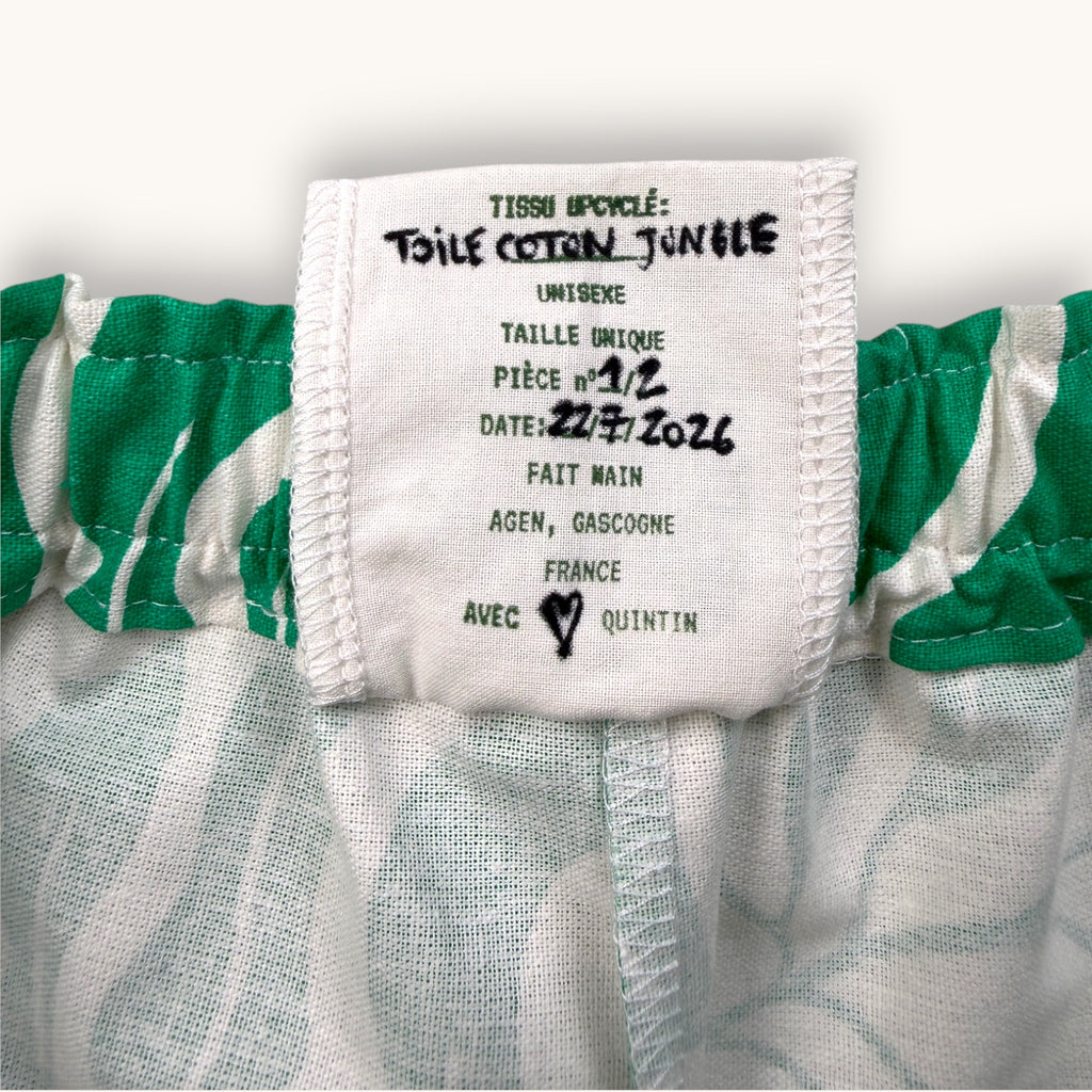 Short parachute Jungle – Collection Fleurs – Quintín