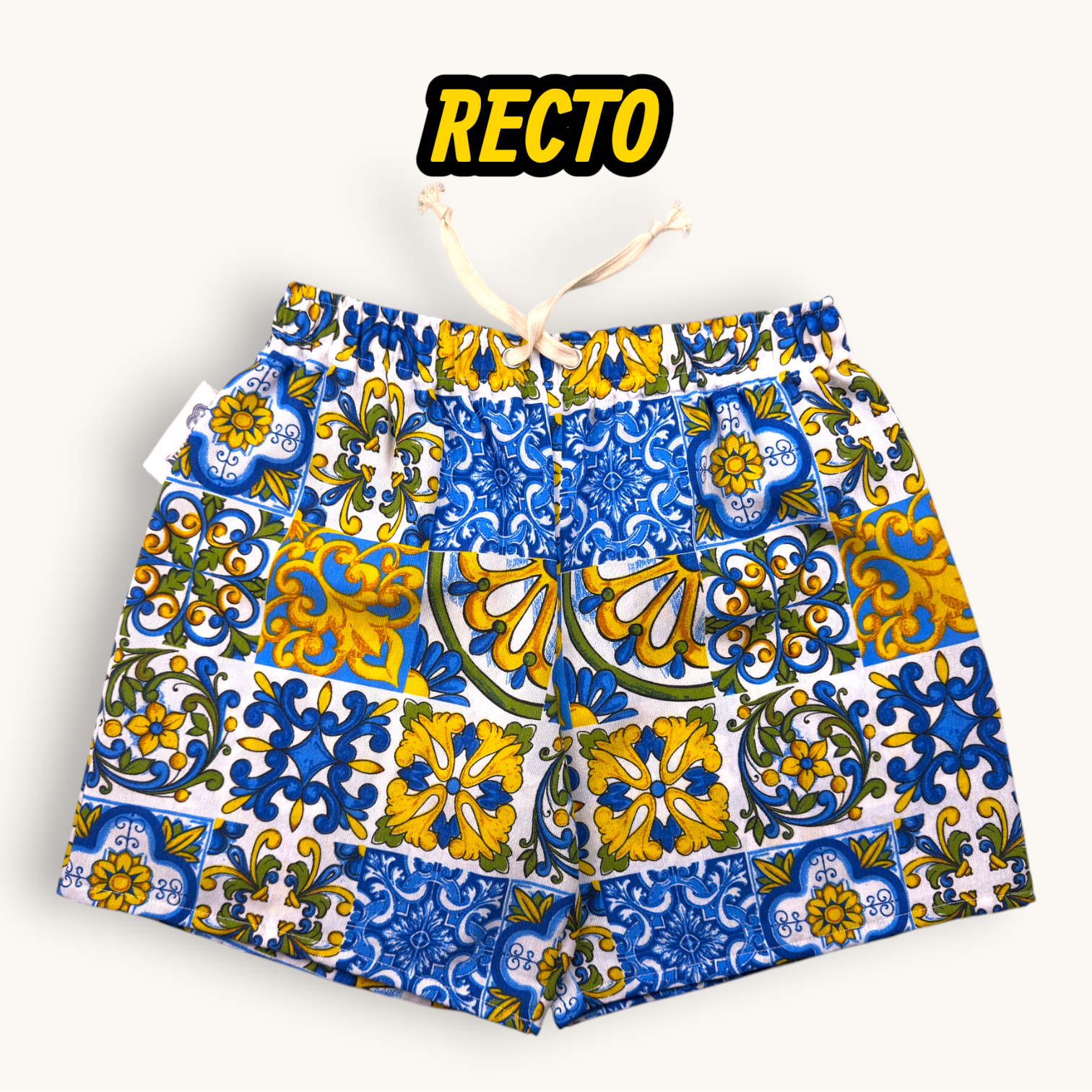 Short long Azulejos – Collections Azzurro & Géométrique – Quintín