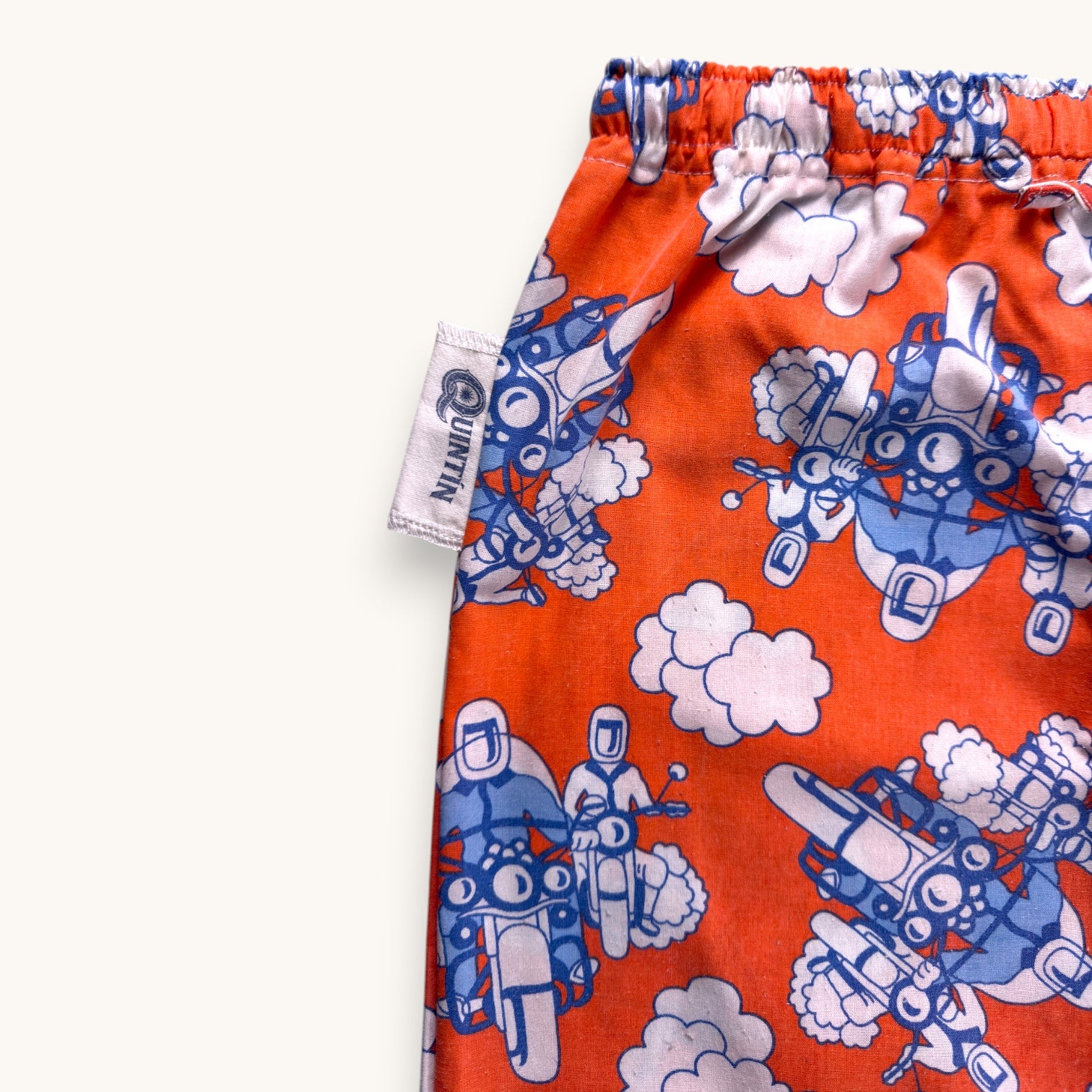 Pantalon Taille Basse Moto – Collections Pop Culture & Années 70 – Quintín