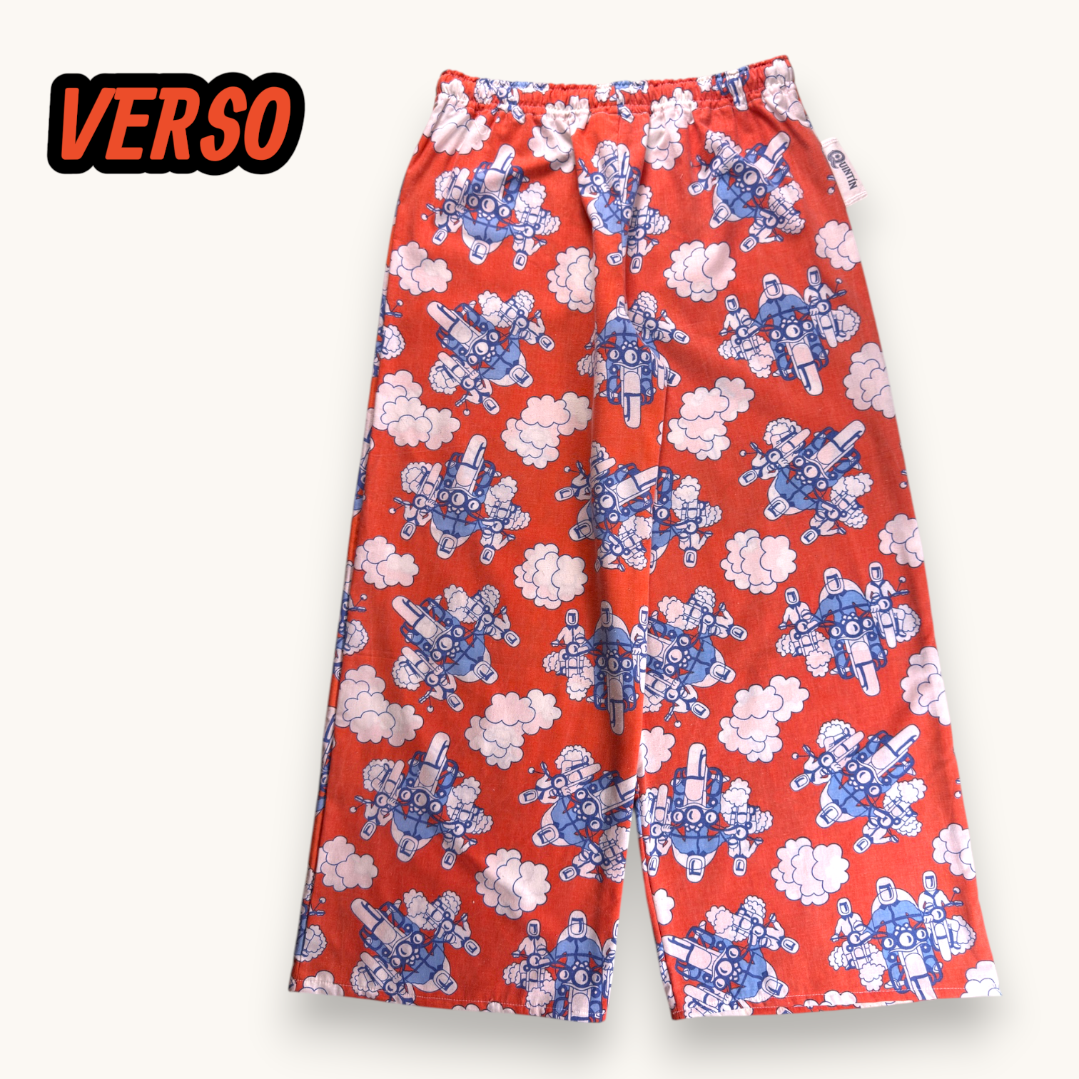 Pantalon Taille Basse Moto – Collections Pop Culture & Années 70 – Quintín
