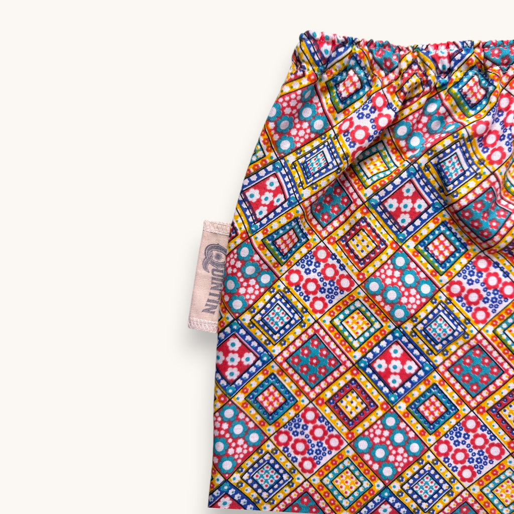 Pantalon Taille Basse Chita – Collection Fleurs – Quintín
