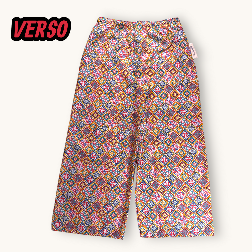 Pantalon Taille Basse Chita – Collection Fleurs – Quintín