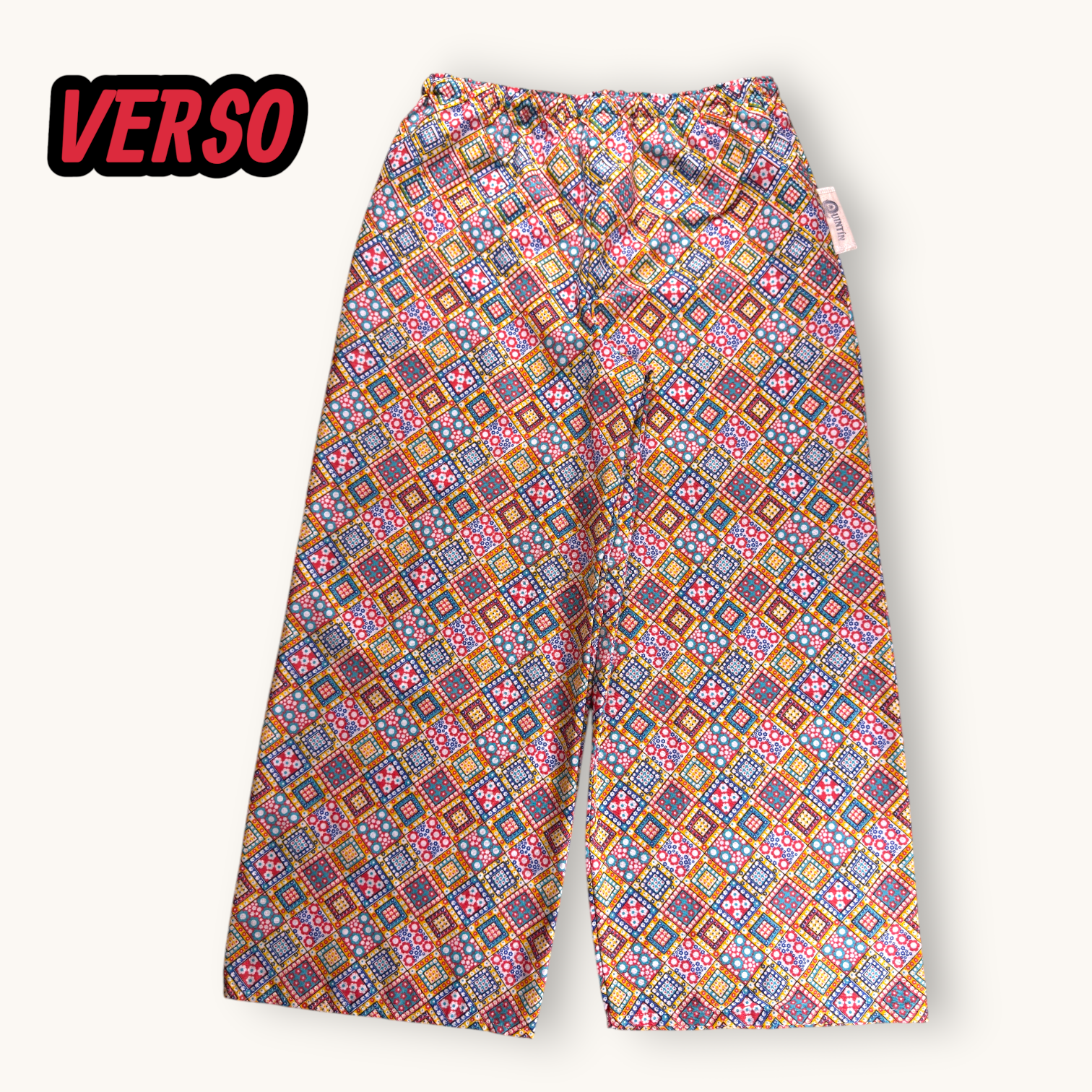 Pantalon Taille Basse Chita – Collection Fleurs – Quintín