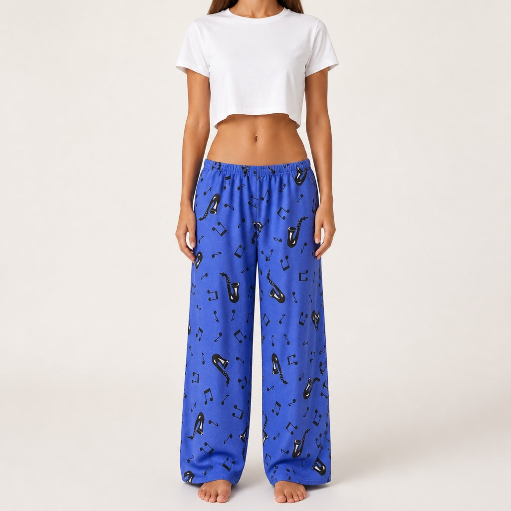 Pantalon Taille Basse Saxo & Music – Collection Pop Culture – Quintín