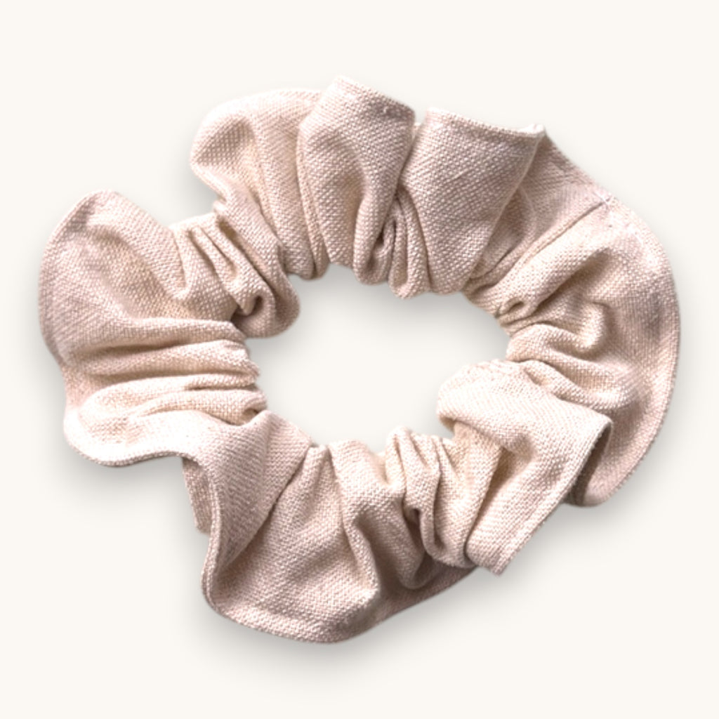 Maxi-chouchou Écru – Collection Couleurs Unies – Quintín