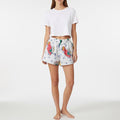 Short parachute Babar – Coton upcyclé – Taille unique S à L – Unisexe – Collection Pop Culture – Quintín