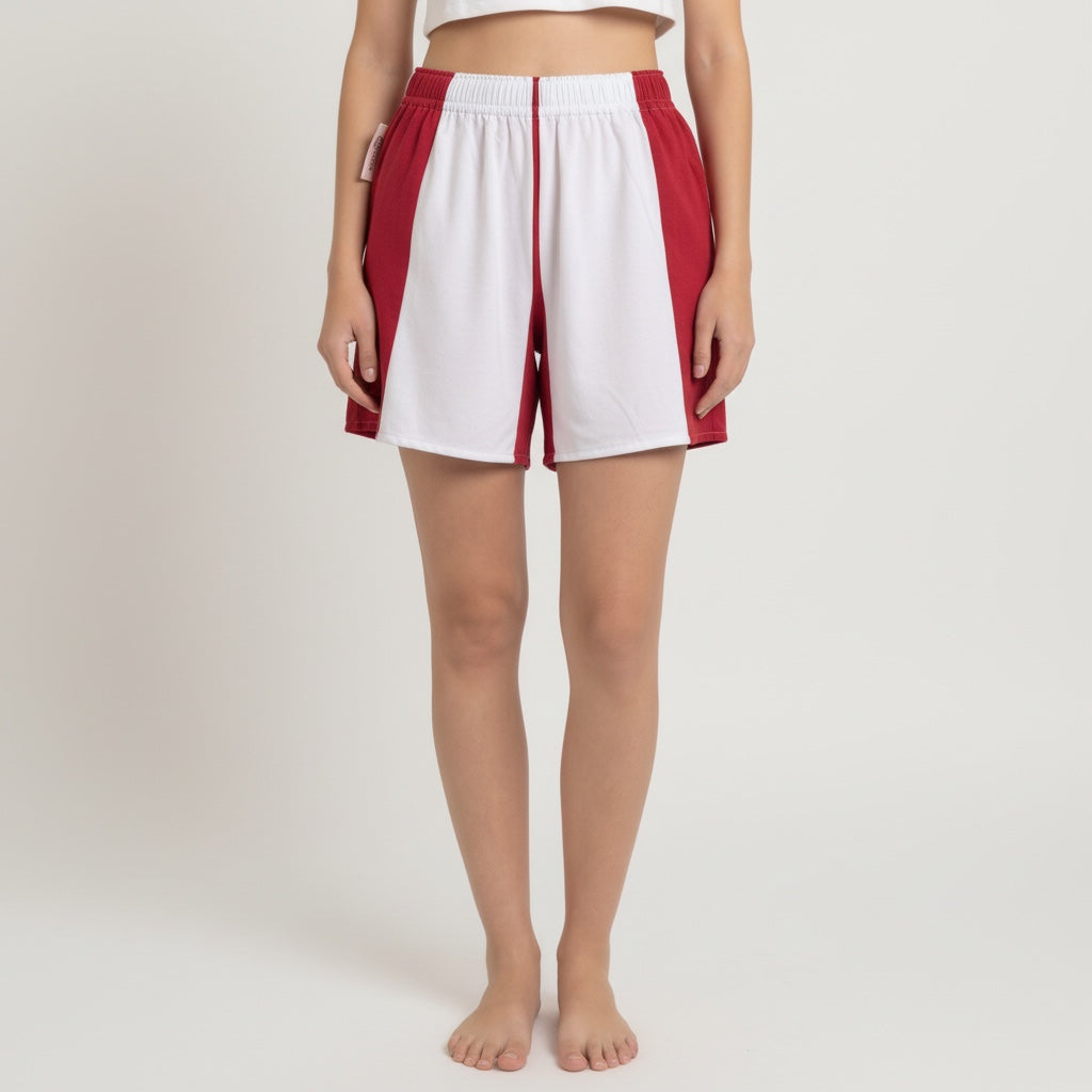 Short long Biarritz– Coton upcyclé – Taille unique S à L – Unisexe – Collection Rayé – Quintín