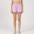 Mini-short Noeuds Papillon Rose – Coton upcyclé – Taille unique S à L – Unisexe – Collection Rose Bonbon – Quintín