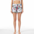 Mini-short Fleurs British n°2 – Coton upcyclé – Taille unique S à L – Unisexe – Collection Fleurs – Quintín