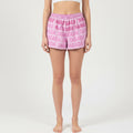 Mini-short Haribo Rose n°2 – Coton upcyclé – Taille unique S à L – Unisexe – Collection Pop Culture / Rose Bonbon – Quintín