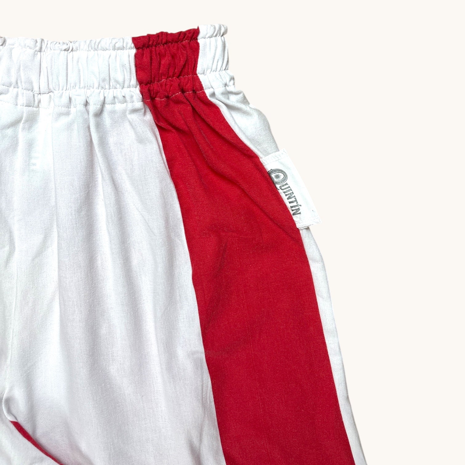 Pantalon évasé Biarritz – Coton upcyclé – Taille unique S à L – Unisexe – Collection Rayé – Quintín