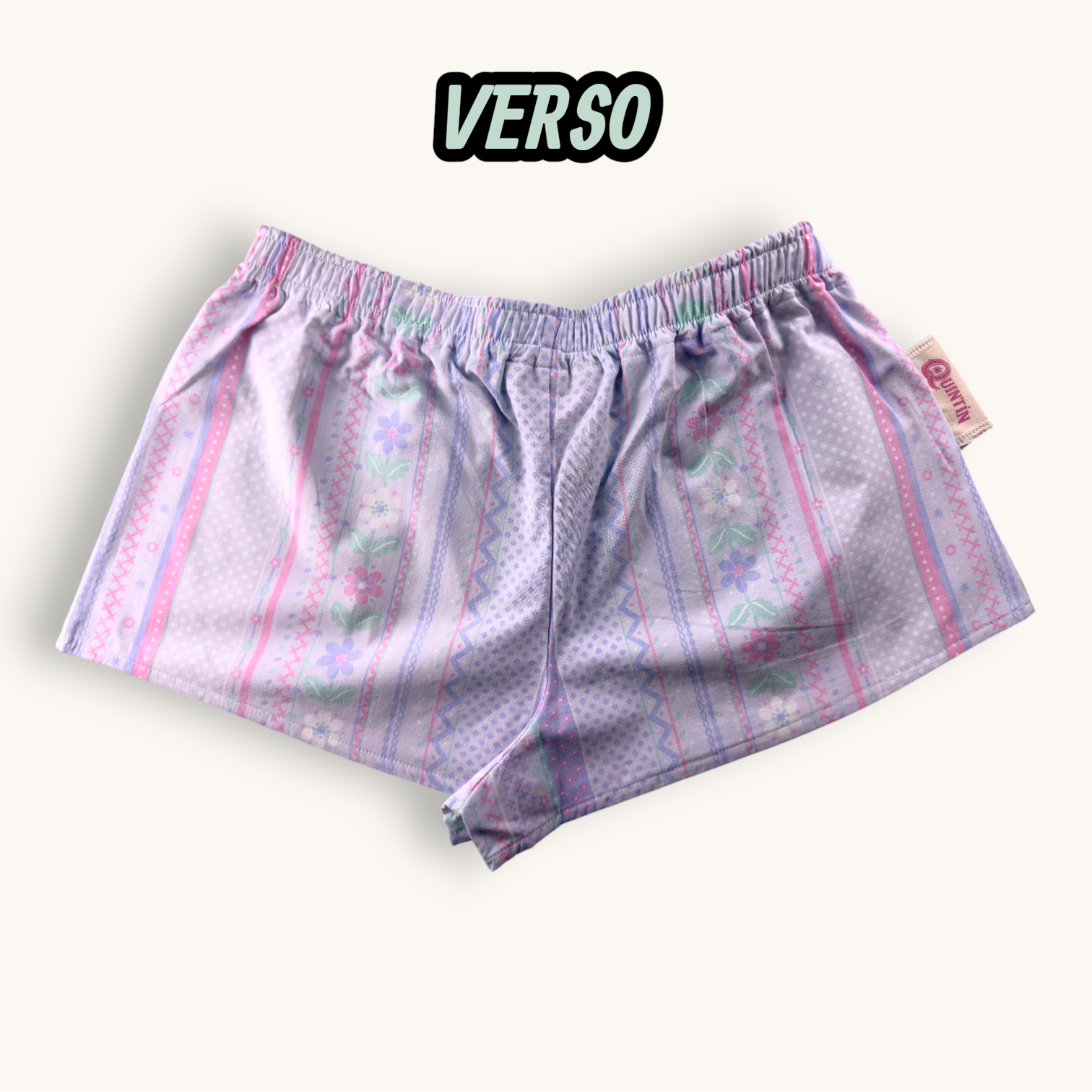 Mini-short Pastel Fleuri – Collection Fleurs – Quintín