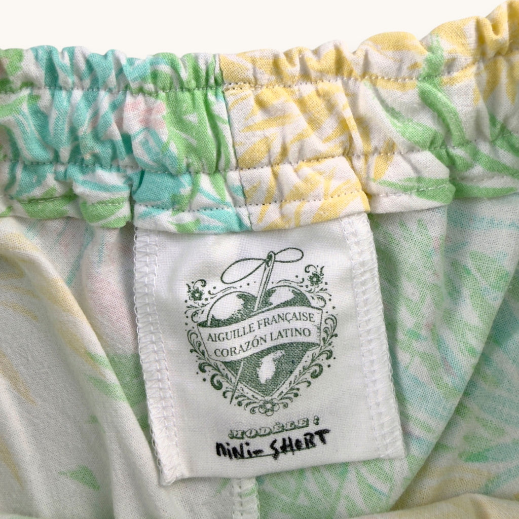 Mini-short Tropic Pastel n°2 – Collection Fleurs – Quintín