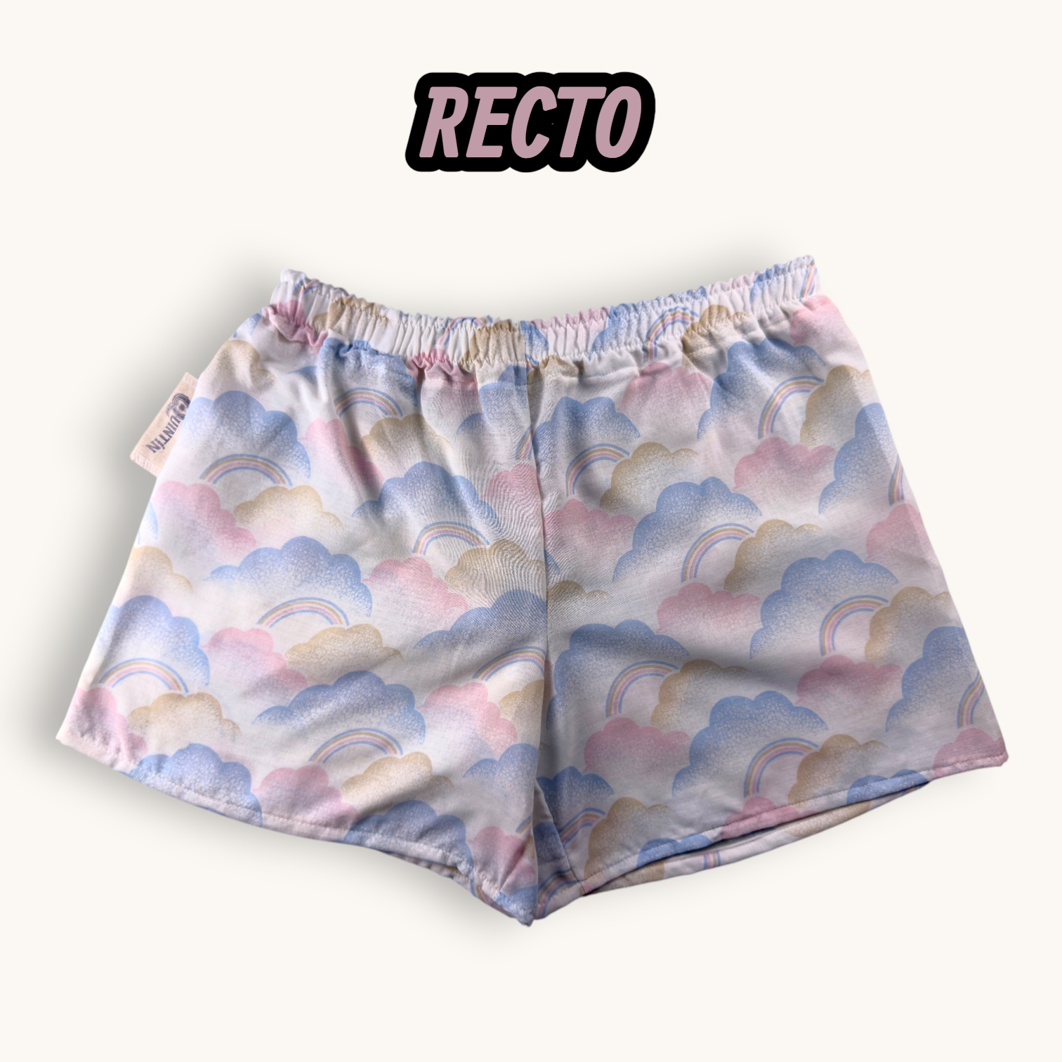 Short Parachute Arco Iris Pastel – Collection Paysage & Rose Bonbon