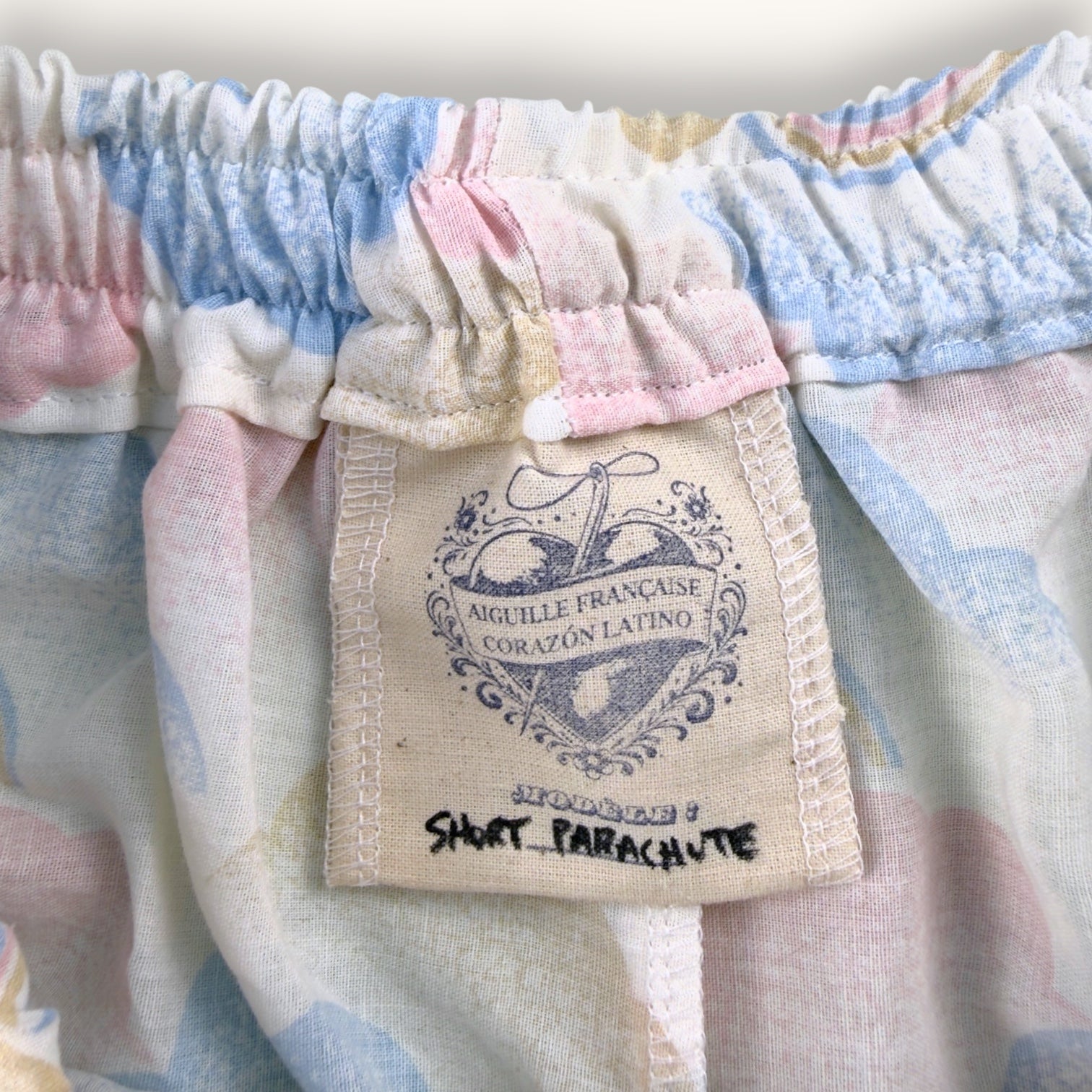 Short Parachute Arco Iris Pastel – Collection Paysage & Rose Bonbon