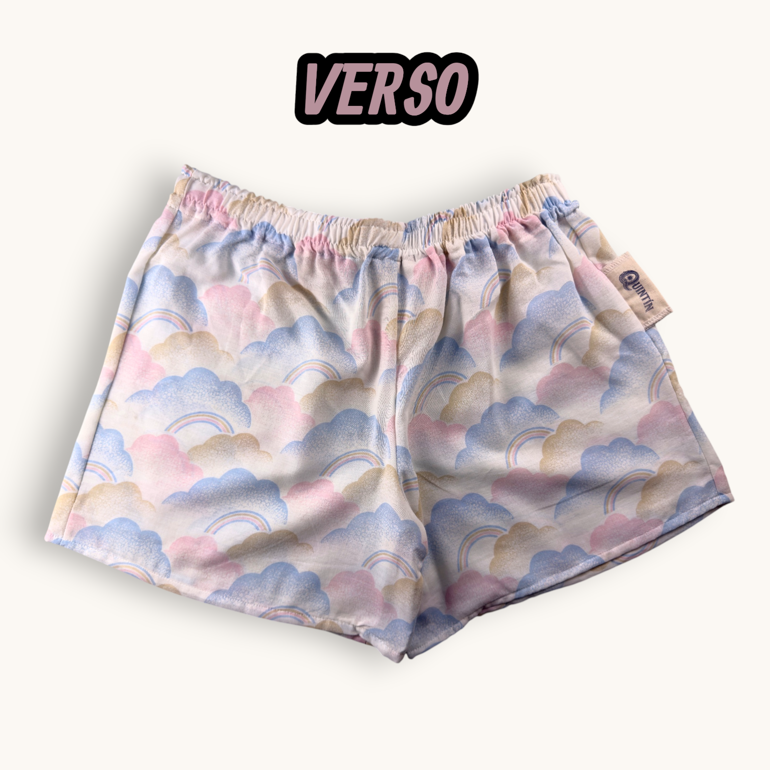 Short Parachute Arco Iris Pastel – Collection Paysage & Rose Bonbon