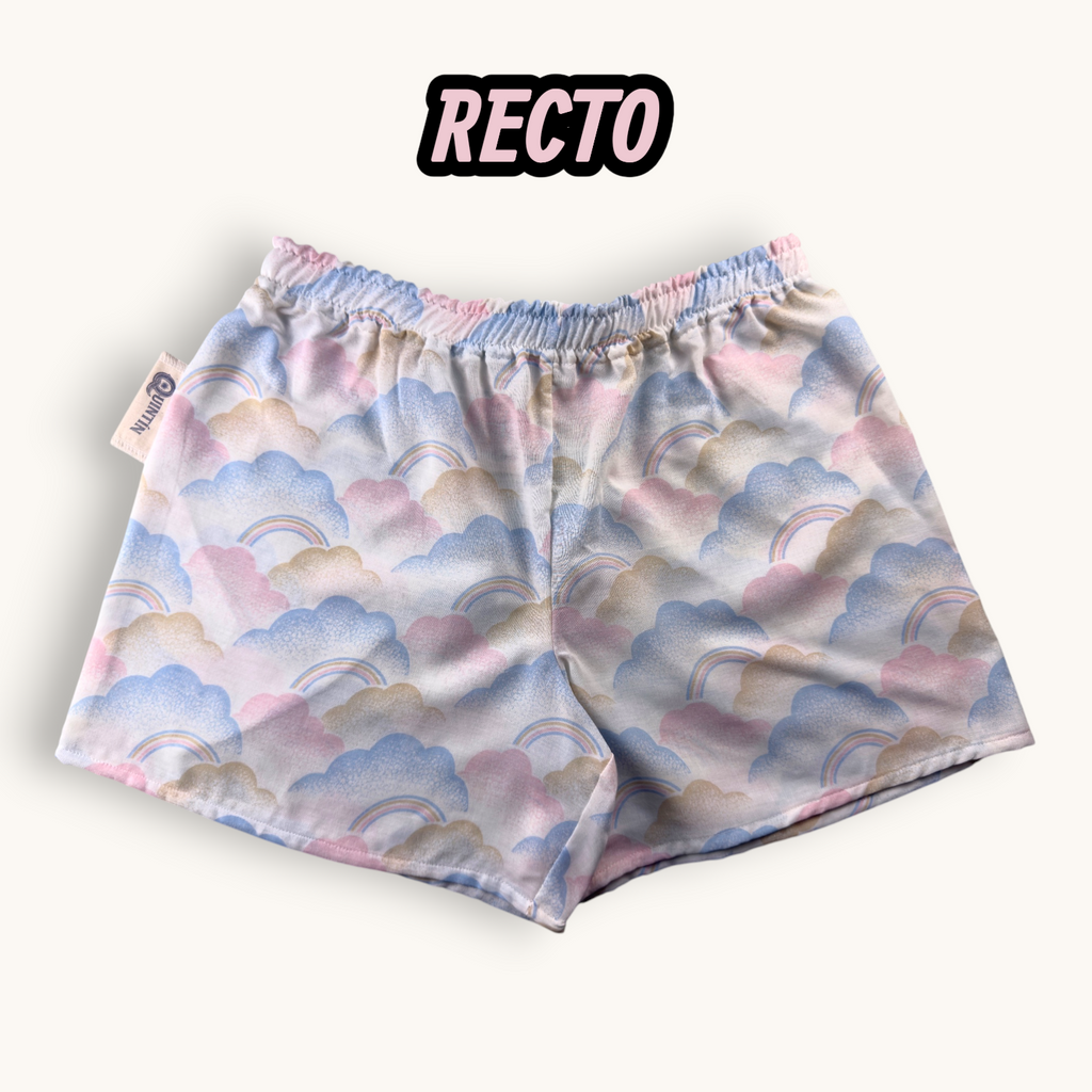 Short Parachute Arco Iris Pastel n°2 – Collection Paysage & Rose Bonbon