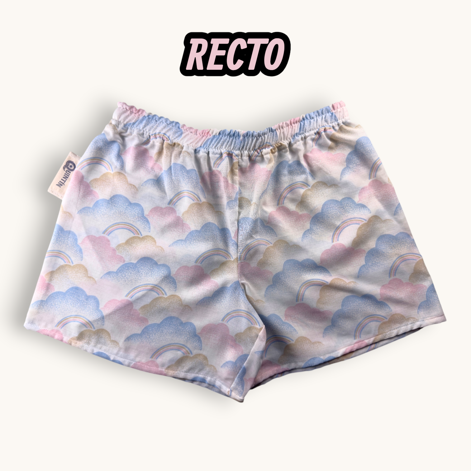 Short Parachute Arco Iris Pastel n°2 – Collection Paysage & Rose Bonbon