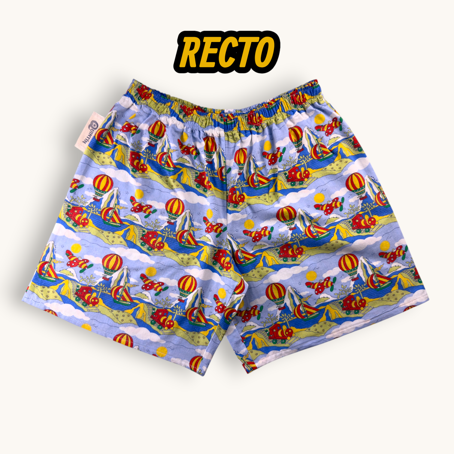 Short Long Montgolfières Vintage – Collection Pop Culture – Quintín