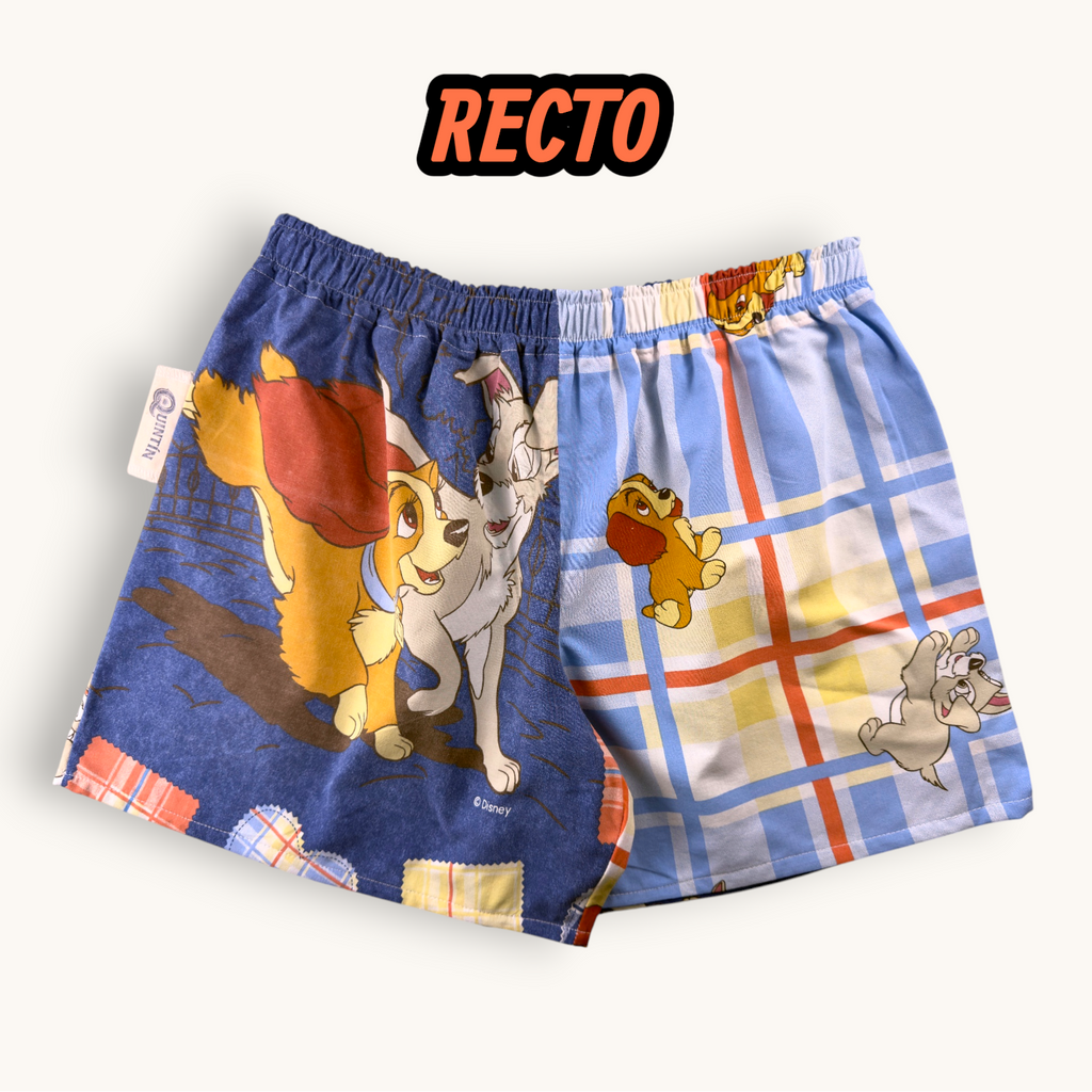 Short Parachute Belle et le Clochard n°2 – Collection Pop Culture – Quintín