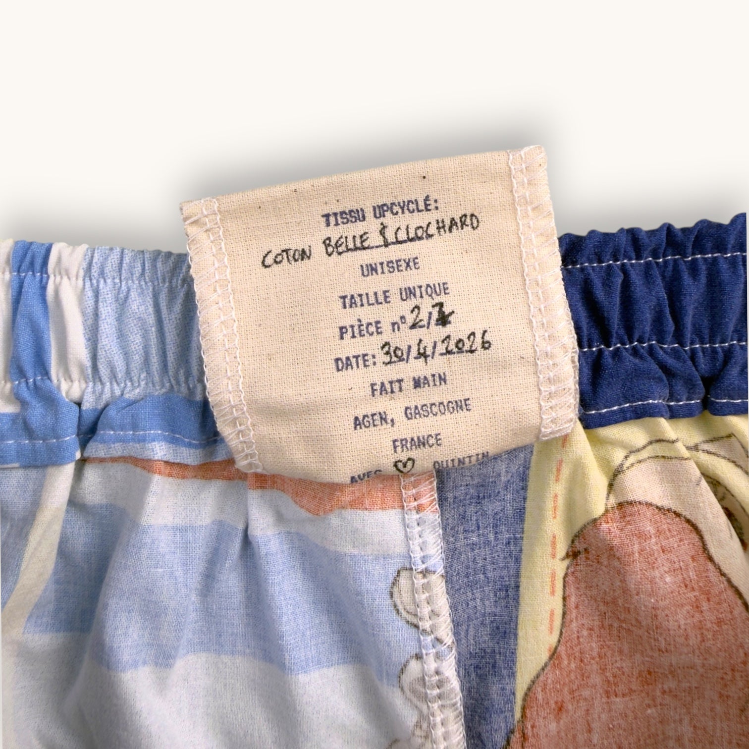 Short Parachute Belle et le Clochard n°2 – Collection Pop Culture – Quintín