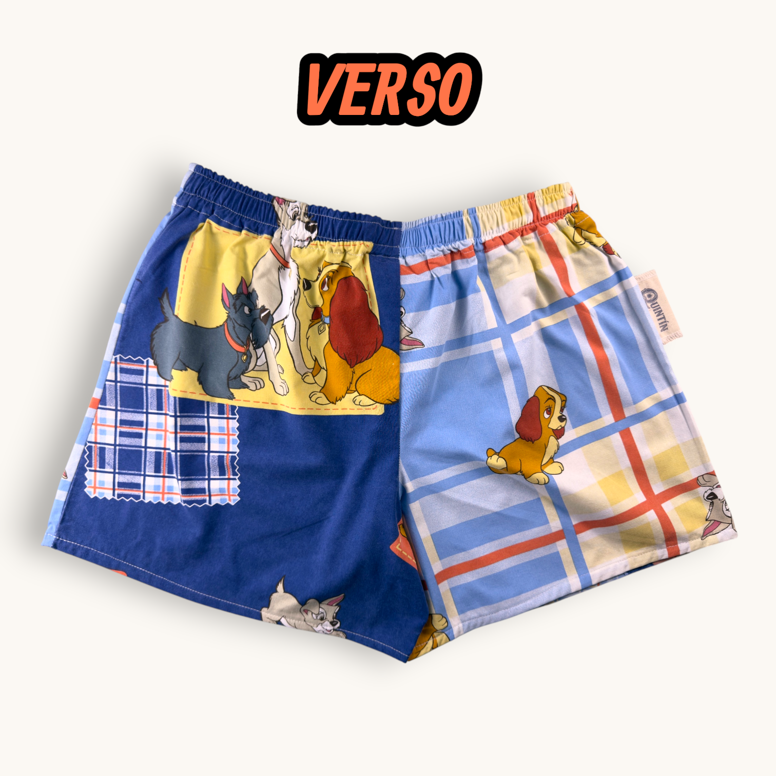Short Parachute Belle et le Clochard n°2 – Collection Pop Culture – Quintín
