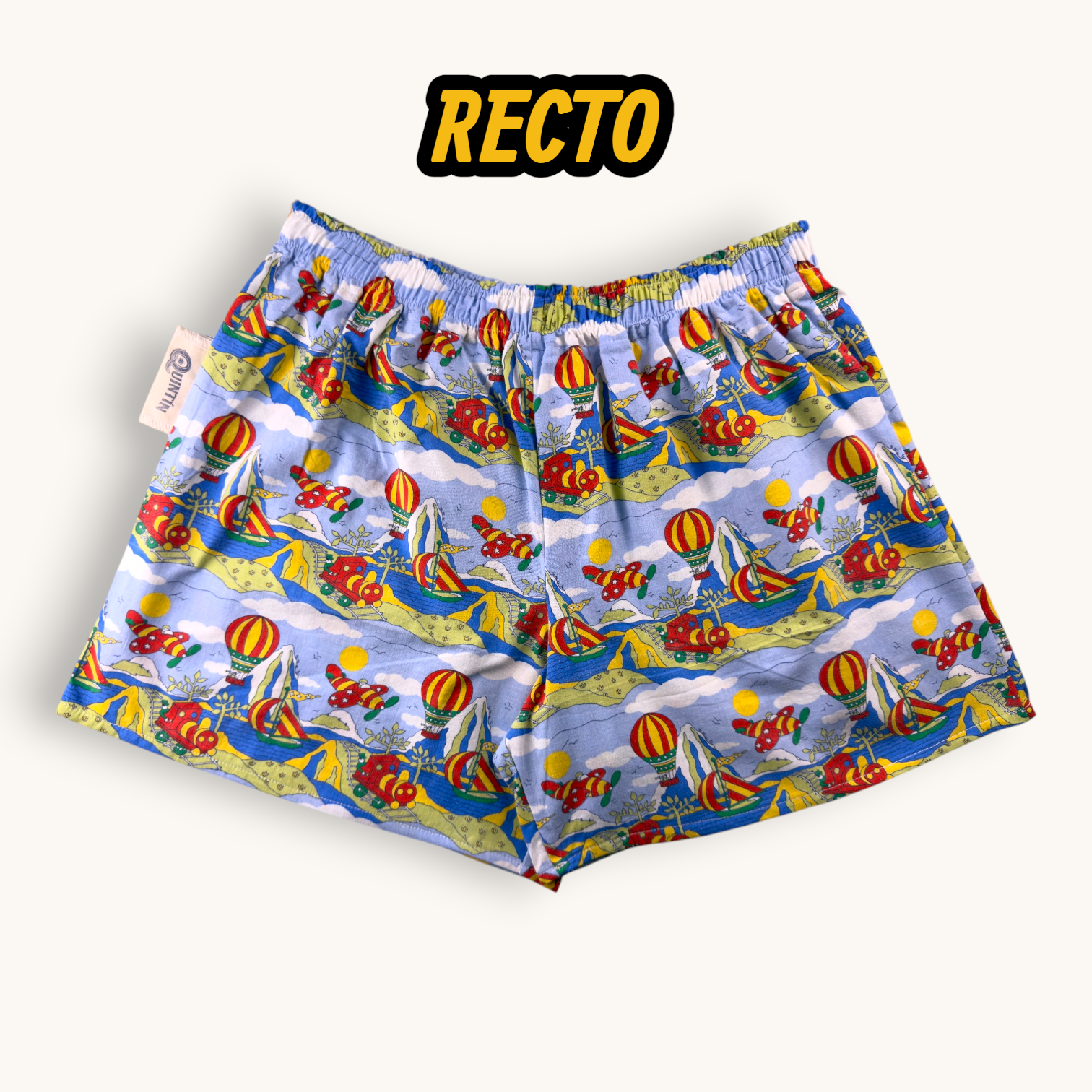 Short Parachute Montgolfières Vintage – Collection Pop Culture – Quintín