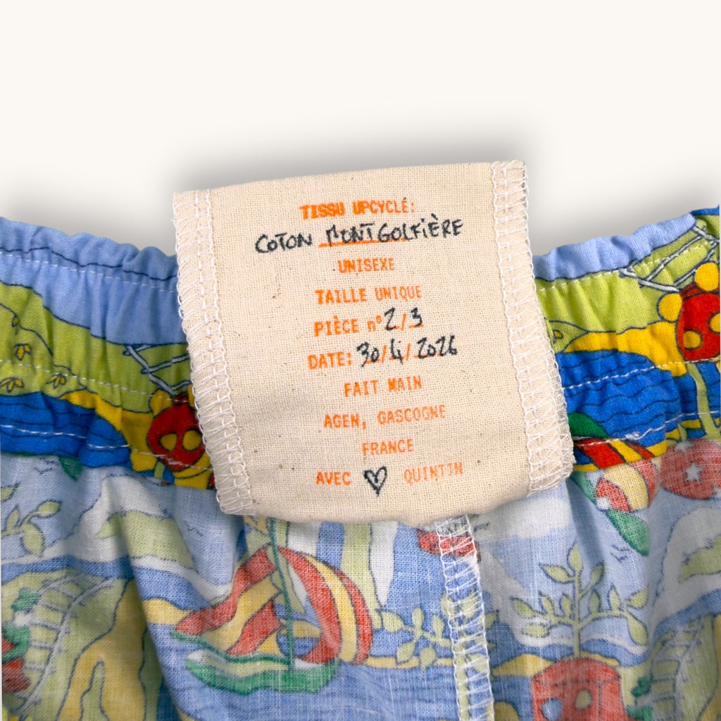 Short Parachute Montgolfières Vintage – Collection Pop Culture – Quintín