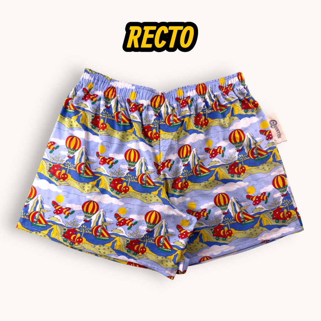 Short Parachute Montgolfières Vintage – Collection Pop Culture – Quintín