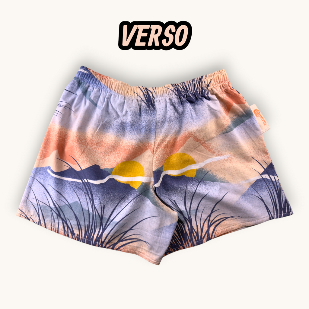 Short Parachute Lagune Sunset – Collection Paysage – Quintín