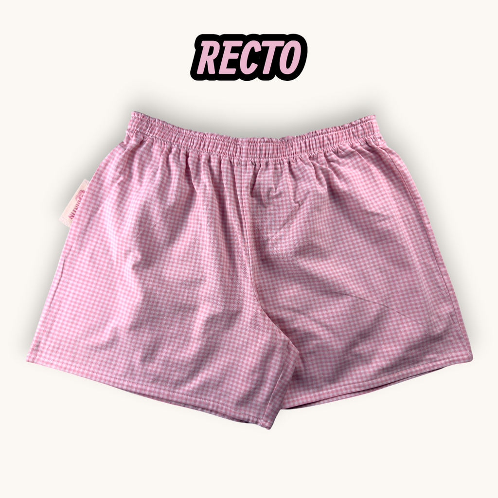 Short Parachute Vichy Rose – Collection Vichy & Rose Bonbon – Quintín