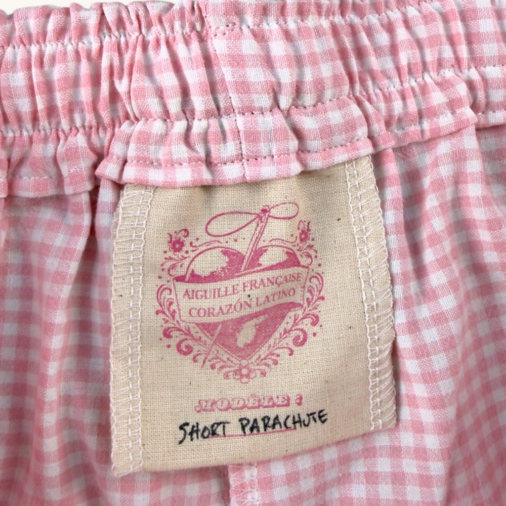 Short Parachute Vichy Rose – Collection Vichy & Rose Bonbon – Quintín