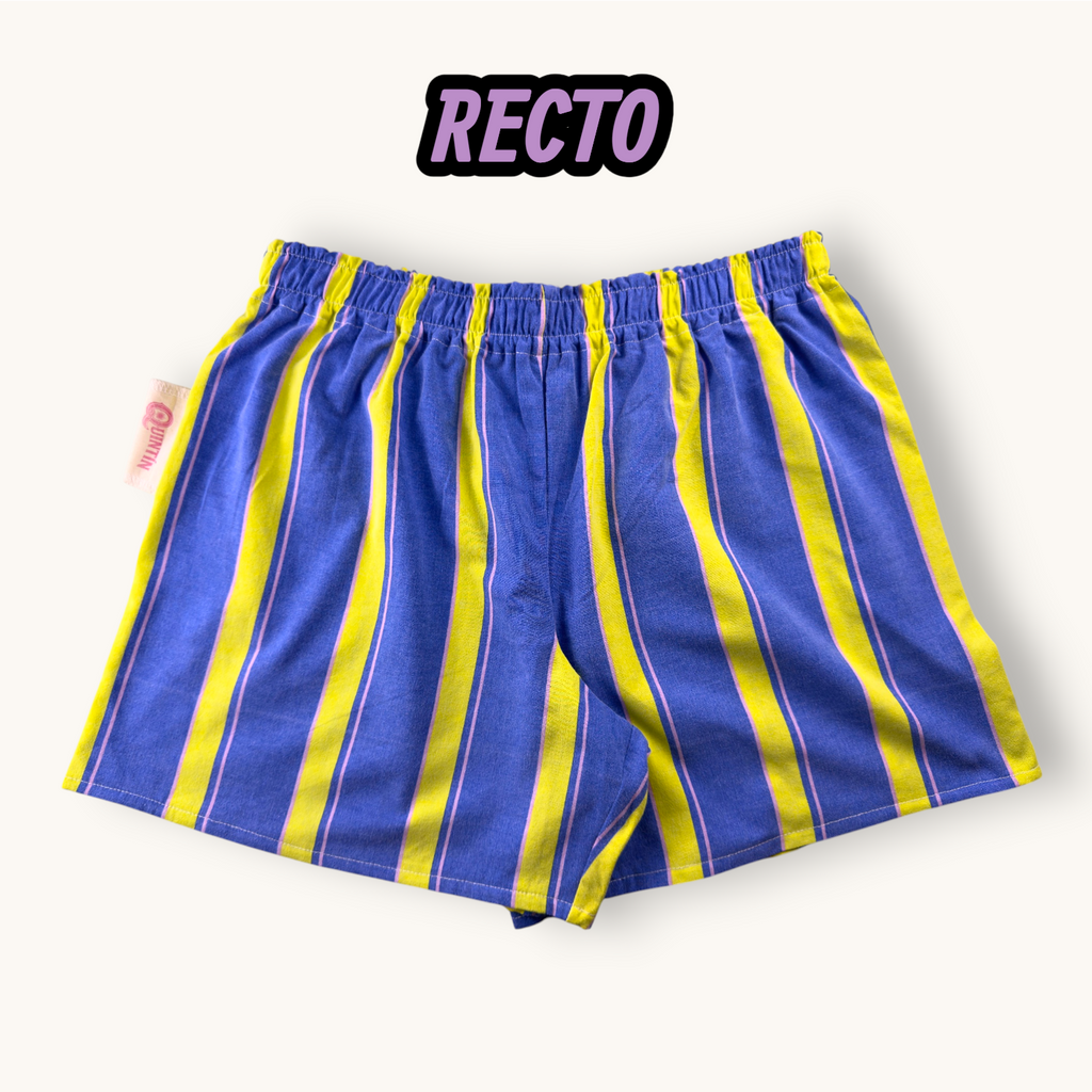 Short Parachute Rayures 90's – Collection Rayé – Quintín
