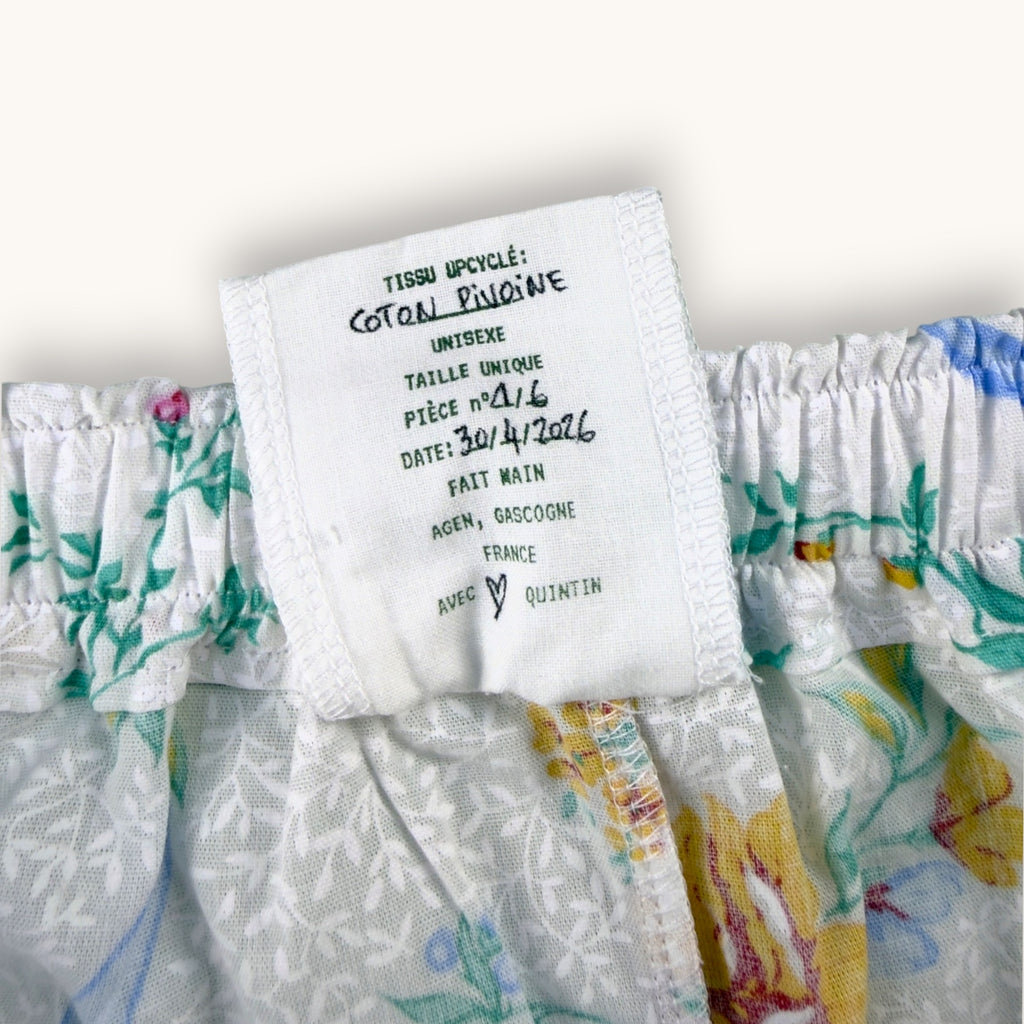 Short Parachute Pivoines – Collection Fleurs – Quintín