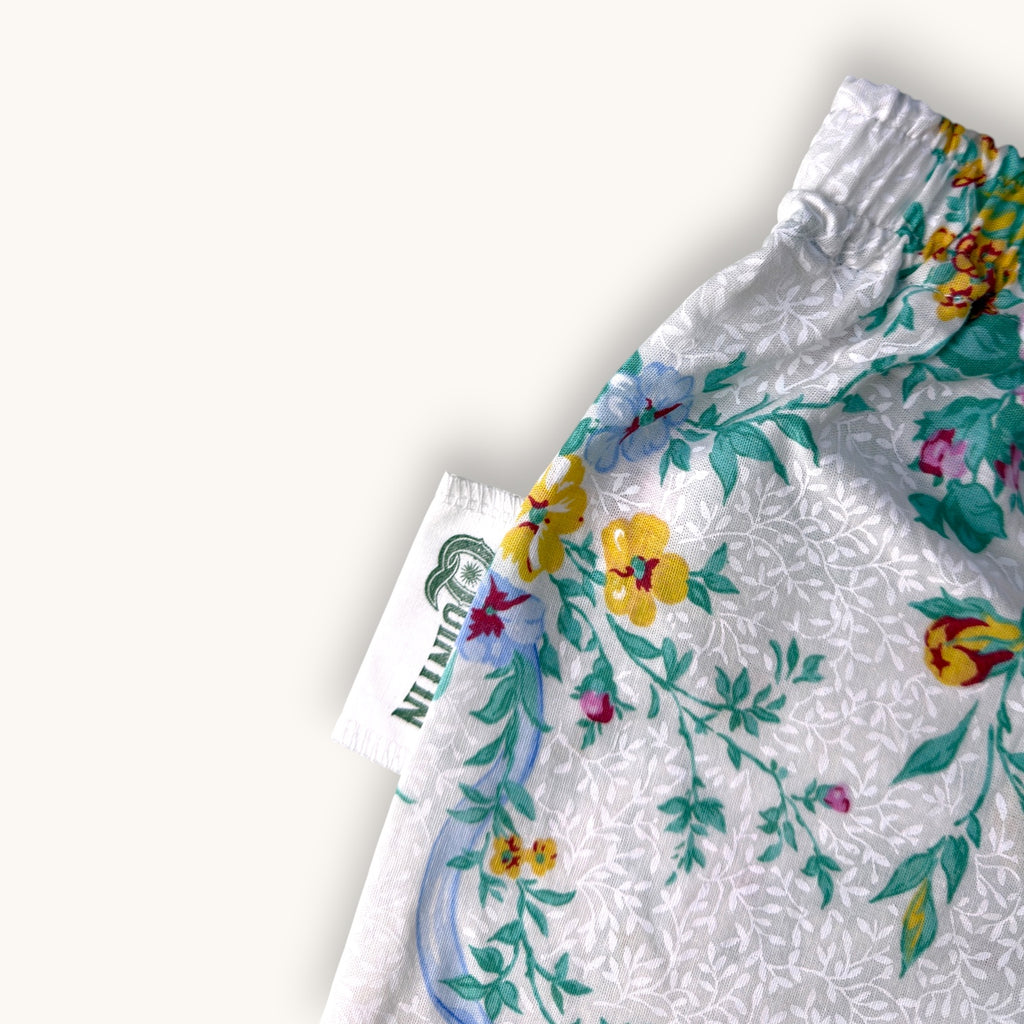 Mini-short Pivoines n°3 – Collection Fleurs – Quintín
