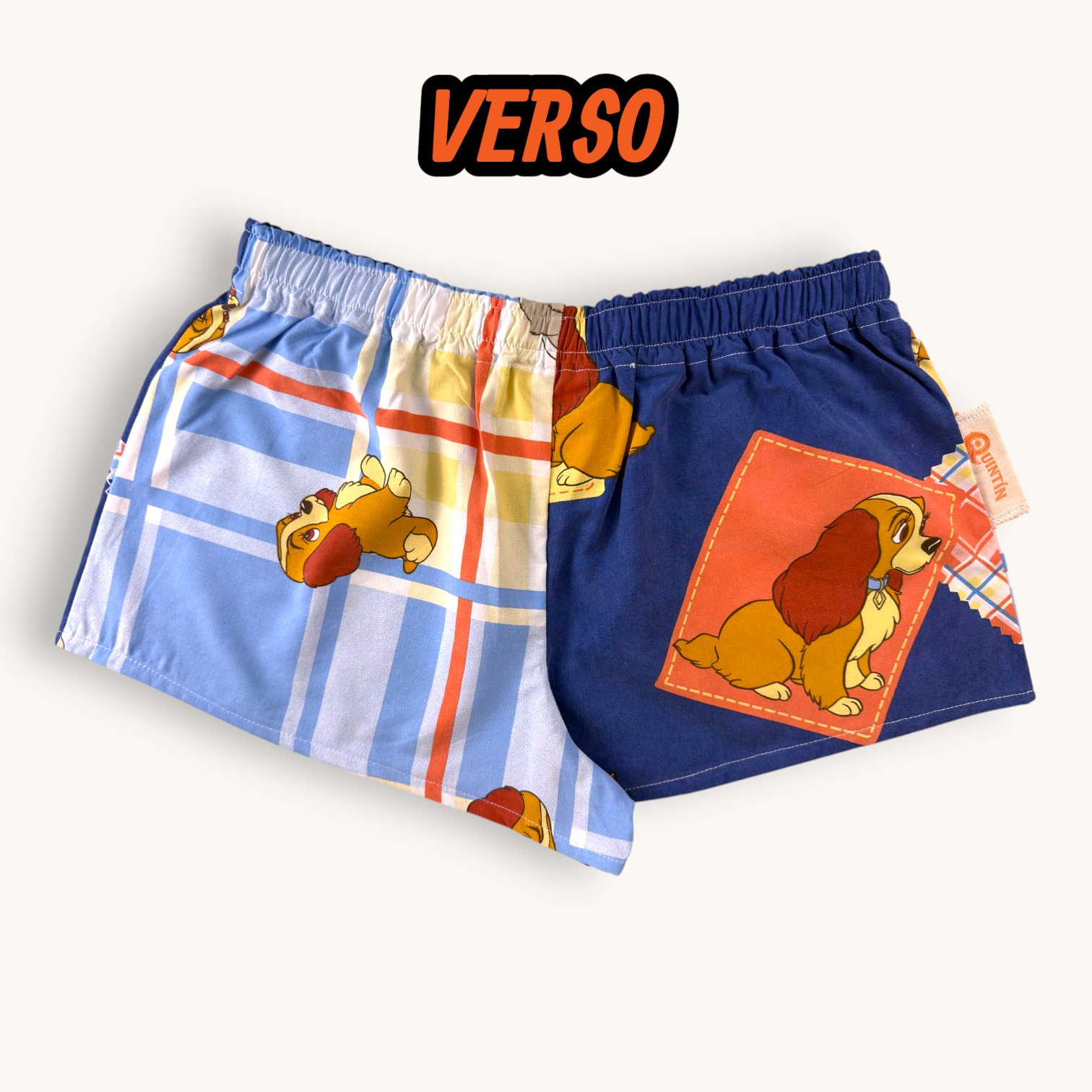 Mini-short Belle et le Clochard – Pop Culture – Quintín