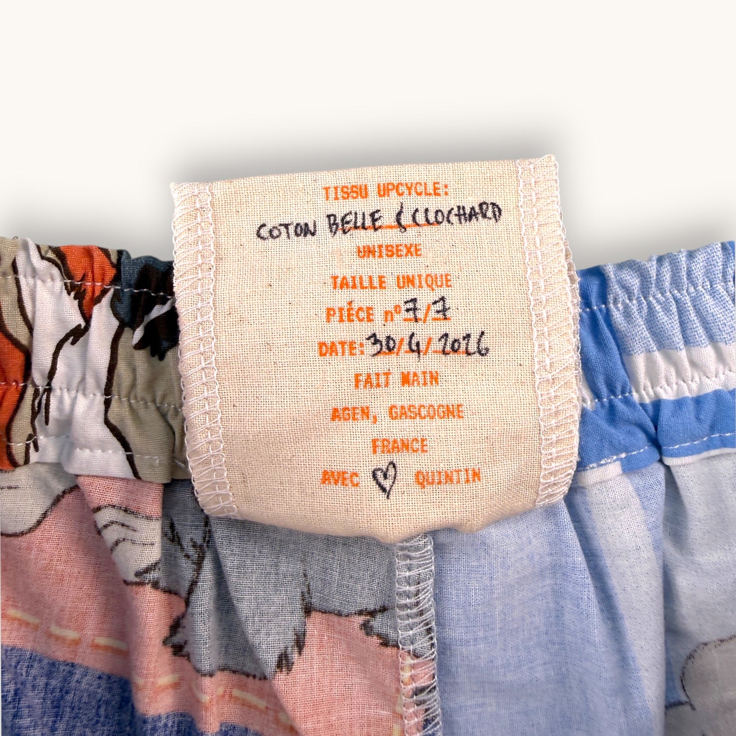 Mini-short Belle et le Clochard n°2 – Pop Culture – Quintín