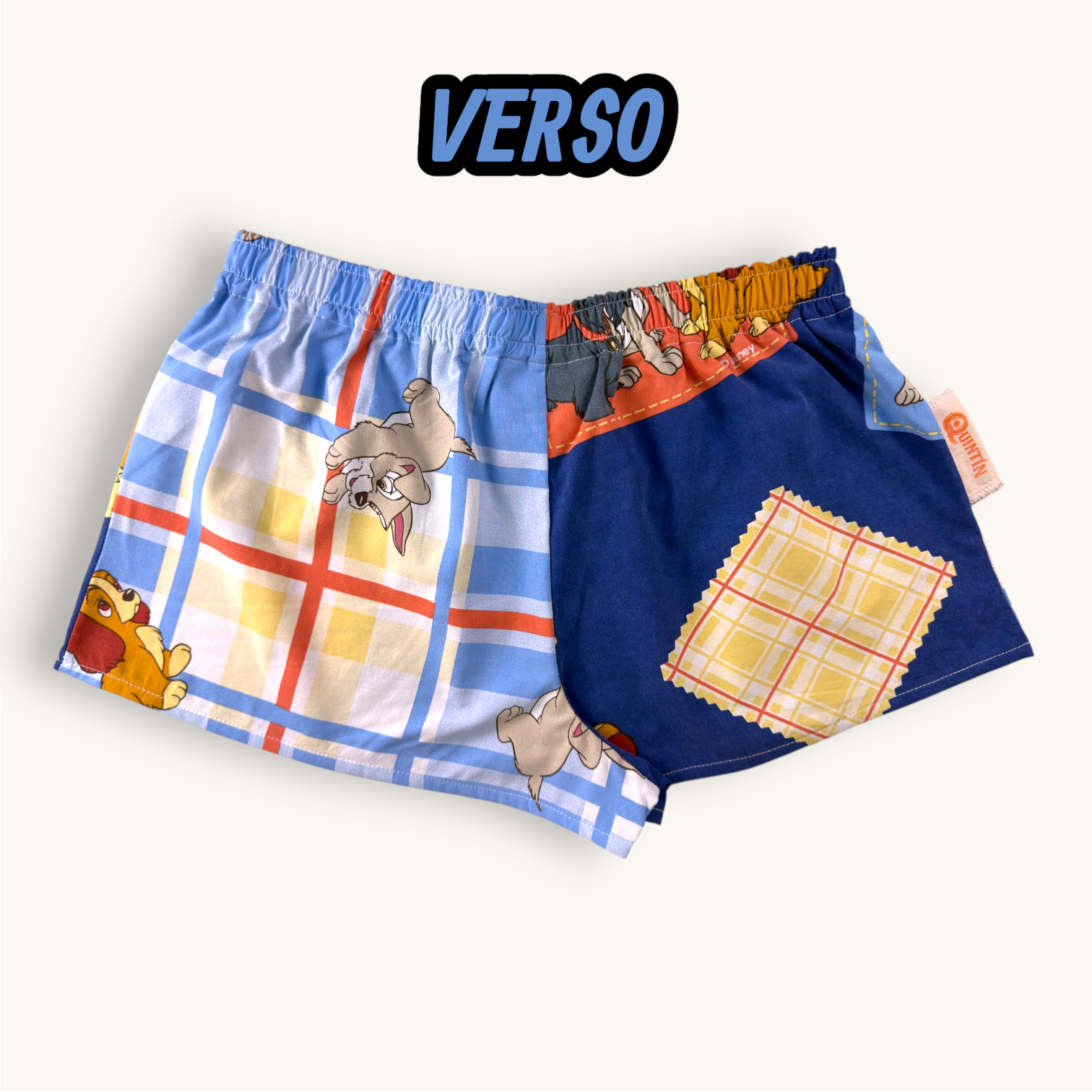 Mini-short Belle et le Clochard n°2 – Pop Culture – Quintín