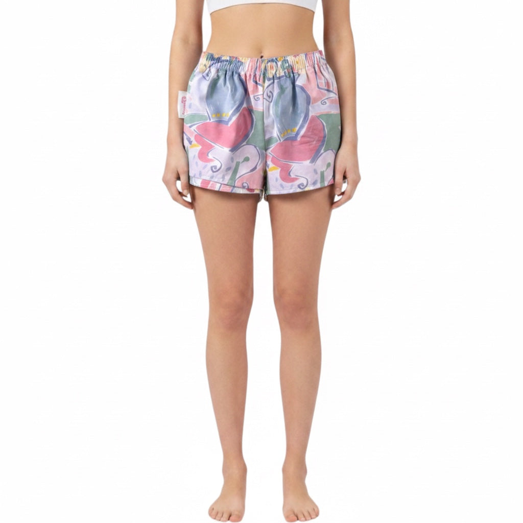 Mini-short Peinture Pastel – Collection Pop Culture & Rose Bonbon – Quintín