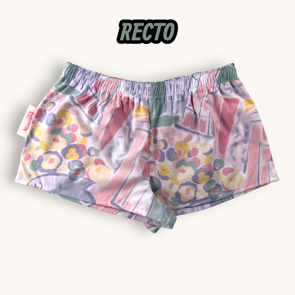 Mini-short Peinture Pastel n°2 – Collection Pop Culture & Rose Bonbon – Quintín