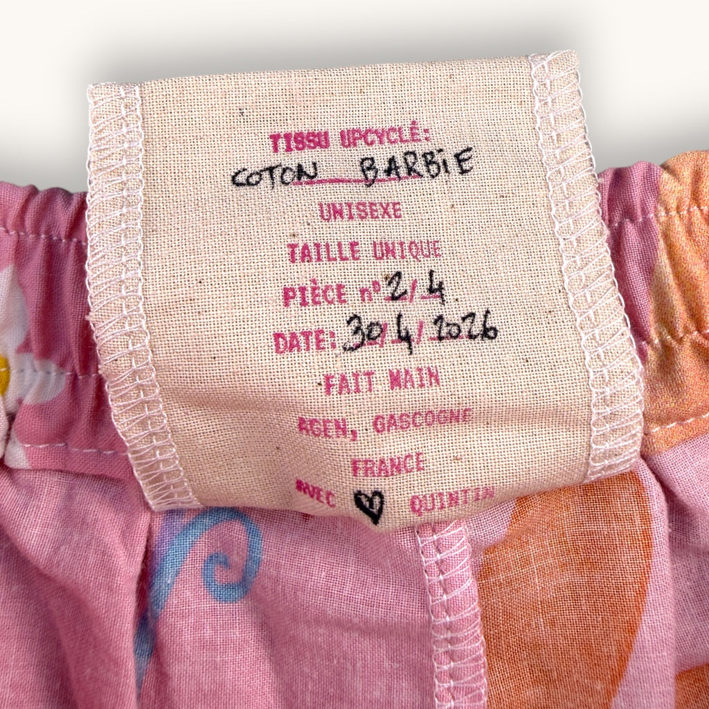 Mini-short Barbie Rose – Pop Culture & Rose Bonbon – Quintín